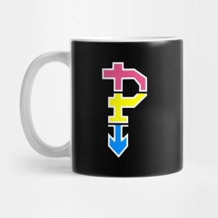 Pansexual Symbol - Pride Sexuality - Pan Identity - Pansexual Mug